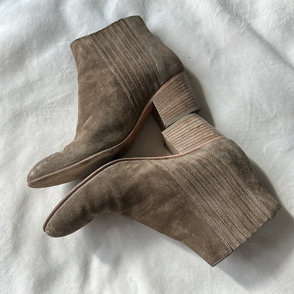 Vince Suede Booties - Picture 7 of 10